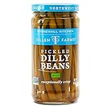 Tillen Farms Mild Dilly Beans, 12 oz (Pack of 6)