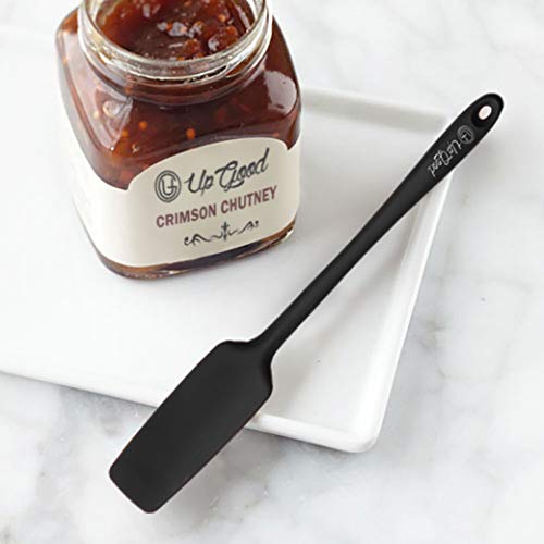 Silicone Jar Spatula 600F Heat Resistant NonStick Rubber Scraper