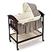 Summer Infant Classic Comfort Wood Bassinet, Fox and Friends, Espresso Stain