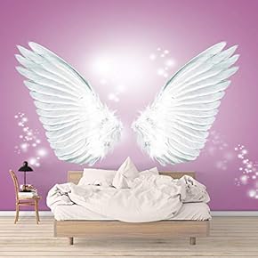 Wall Murals for Bedroom Beautiful Pictures Collection Panda Wings Removable Wallpaper Peel and Stick Wall Stickers - 66x96 inches
