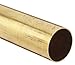 Brass Round Tubing, H58 Temper, 3/8