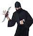 California Costumes Men's Stealth Strike, Black/Silver/Red, One Size