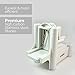 Flamen Tri-Blade Slicer Vegetable Spiralizer and Fruit Spiralizing Slicer, Kitchen Cutter Tool, Veggie Spaghetti Maker for Low Carb/Paleo/Gluten-Free Meals