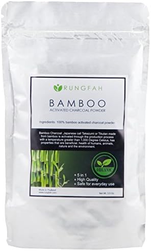 Bamboo Charcoal Powder, Activated Naturally, Toothpaste, Detoxification Drink, Wash Fruit &amp; Vegetable, Water Filter, Absorb Odors, Mask Skin &amp; Body, Improved Health for Humans &amp; Animals &amp; Environment