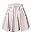 ADOREJOY Women Mini Skirt Lingerie Role Play Pleated Ruffle Schoolgirl Chemise