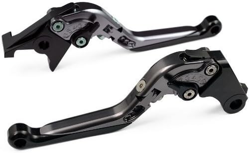 CTG Extendable Fold Folding Clutch Brake Levers for Buell 1125CR 2009-Grey