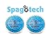 Gel Eye Mask Reusable Hot Cold Therapy Pack with Round Gel Beads and Carry Case by Spagotech (Blue)