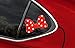 Chroma 48010 Minnie Mouse Red Bow Auto Ornamentz