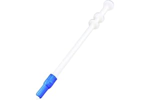 KNUPP CO. Pill Shooter for Dogs and Cats – Soft Tip Pet Piller for Easy Medication Delivery | Pill Gun Dispenser Tool for Small or Large Pets | Upgraded H- Bar Design Reusable Syringe Device – Blue, 1-Pack
