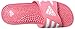 adidas Women's Adissage W Slide Sandal, Chalk Pink/White/Chalk Pink, 8 M US