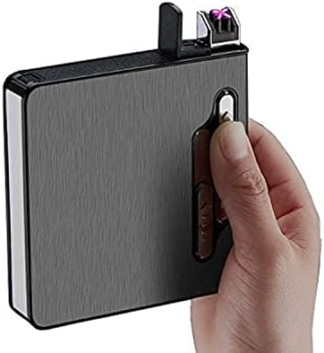 cigarette holder electric SOMGEM Case with USB Rechargeable Lighter for Whole Package Cigarettes 20pcs, Waterproof Cigarette for Outdoor Camping Hiking : Health & Household electronic cigarette holder E Cigarette