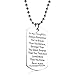 Daughter Best Wish Dog Tag from mom