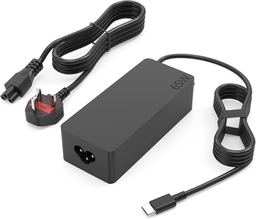 MAXPOR 65W USB C Charger Compatible with Lenovo Thinkpad T14 T15 T16 T480 T490 T580 E14 E15 E16 P14s P16s L13 X13 Thinkpad X1 Thinkbook 14 16 Yoga C940 C930 720 Type C Fast AC Adapte Power Cord Supply