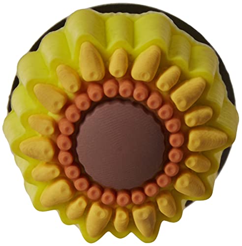 sunflower croc jibbitz