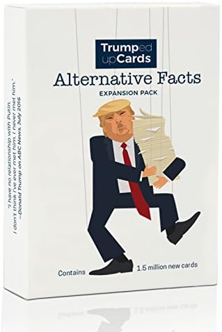 Trumped Up Cards "Alternative Facts Expansion Pack #1 — 56 Cards in Illustrated Tuck Box