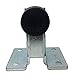 Small Heavy Duty gate stop Floor Mounted Slide Driveway Ground Gate Stopper with Base