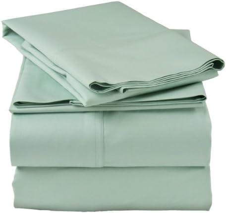 Cotton/Rayon Bamboo Sheets Set - CalKing - Seafoam