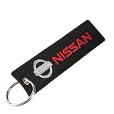 golden tai keychain Double Sided embroidery Moto Loot KeyChain for Motorcycles, Scooters, Cars and Gifts (nissan)