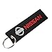 golden tai keychain Double Sided embroidery Moto Loot KeyChain for Motorcycles, Scooters, Cars and Gifts (nissan)