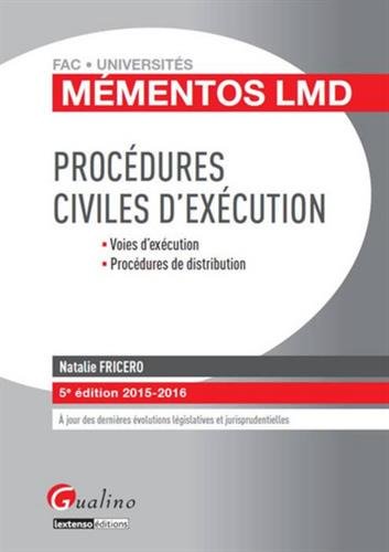 Procédures civiles d'exécution