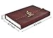 RUSTIC TOWN Leather Diary With Lock - Unlined Notebook and Journals to Write in