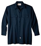 Dickies Men's 5.25 oz. Long-Sleeve Work Shirt>3XL DARK NAVY 574
