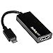 StarTech.com USB-C to HDMI Video Adapter Converter - 4K 30Hz - Thunderbolt 3 Compatible - USB 3.1 Type-C to HDMI Monitor Travel Dongle Black (CDP2HD)