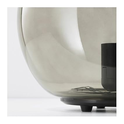 Unbekannt Ikea Fado Lampada Da Tavolo Grigio 24 Cm A