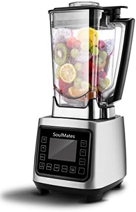 Professional and Commercial Smoothie Blender -70-Ounce BPA-Free Cup - 8 Speeds - Heavy Duty Food Processor for Ice, Soup, Mincemeat, Nut Butter Etc