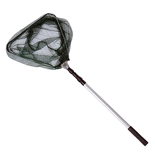 Musheng™ – Épuisette Triangulaire Télescopique Et Pliable Pour La Pêche – Avec Poignée Rétractable En Acier Inoxydable…