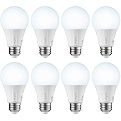 Sengled Smart LED Daylight A19 Bulb, Hub Required, 5000K 60W Equivalent, Works with Alexa, Google Assistant &amp; SmartThings, 8 Pack