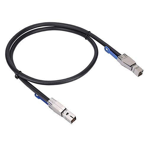 Mugast HD Copper MINISAS Breakout Cable,3.3FT SFF-8644 to SFF-8644 Cable with 4X 12G High Speed Transmission for VR, Data Center, Server, High-Speed Network Card, RAID Disk Array, etc