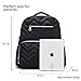 SoHo Blake Diaper Backback Bag 5Pc Chevron, Black