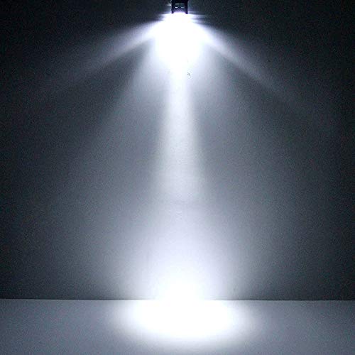 Mini Strobe Light with 24 Super Bright White LED Speed Controllable Special Stage Lighting Effects Designed for Bar Dance Hall Cabaret Parties Christmas Halloween Wedding Decoration (White)