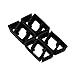 Incbruce Outdoor Patio Furniture Clips 8 PCS Fastener Clips - Wicker Rattan Sectional Sofa Couch Clamps Connectors
