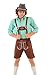 Costume Agent Oktoberfest German Bavarian Lederhosen Costume Shorts (34)