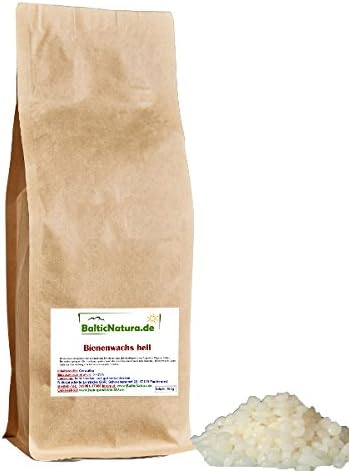 100% Beeswax Pastilles White f. Cosmetics (100 g) Beeswax Pastilles