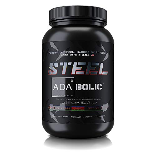Steel Supplements ADA2Bolic Workout Recovery Aid Powder Restores Muscle Glycogen 3.75lbs (Blue Raspberry Watermelon)