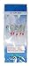 Size 1/0 Sabiki Sea Rigs 10 Packs: Fish Skin, Sparkling Feather and High Carbon Hooks