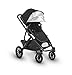 2018 UPPAbaby VISTA Stroller, Jake (Black/Carbon/Black Leather)