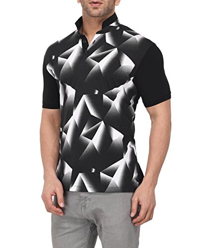 vivid bharti collar half sleeve printed t-shirts