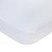 Carters Waterproof Fitted Quilted Crib and Toddler Protective Mattress Pad Cover, White primary