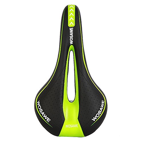 Bicycle Cycling Bike Vader Road Offroad MTB Bicycle Cycling Saddle Seat Green