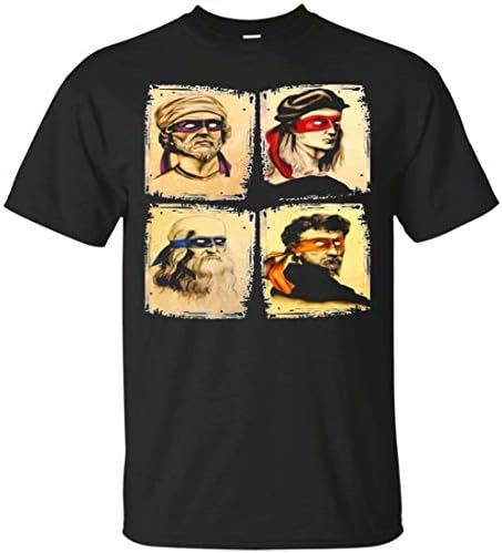 Clarise TMNT As Real Masters Science Turtles T Shirt