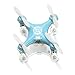oneCase Cheerson CX-10 29mm 4 Channel 2.4GHz Radio Control RC Mini Quadcopter Helicopter Drone 6-Axis Gyro UFO with LED Flash Light - Light Blue
