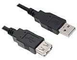 USB Extension Cable (6 Feet) – High Speed USB Extension Cable A Male to A Female