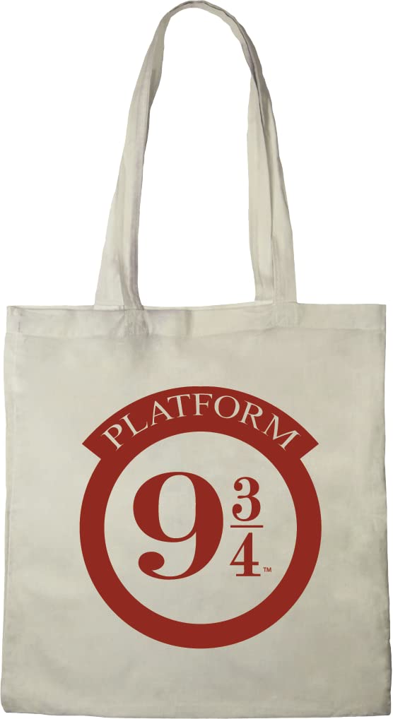 Harry Potter Unisex Bwhapombb006 Tote Bag, ivory, 38 x 40 cm, Utility