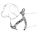 PUPTECK No Pull Dog Harness Soft Adjustable Basic Nylon Step in Puppy Vest Outdoor Walking with ID Tag Medium