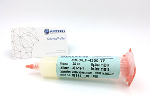 AMTECH 4300/LF-4300-TF - 30cc - Universal Water Washable Solder Flux - 16050 - Thumbnail 3