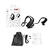 Jarv Pure Fit Sport Bluetooth Earbuds - Sweatproof, Rugged, Secure Magnetic Hook, In-Ear Running Wireless Earbuds w/ HD Active Sound - Black